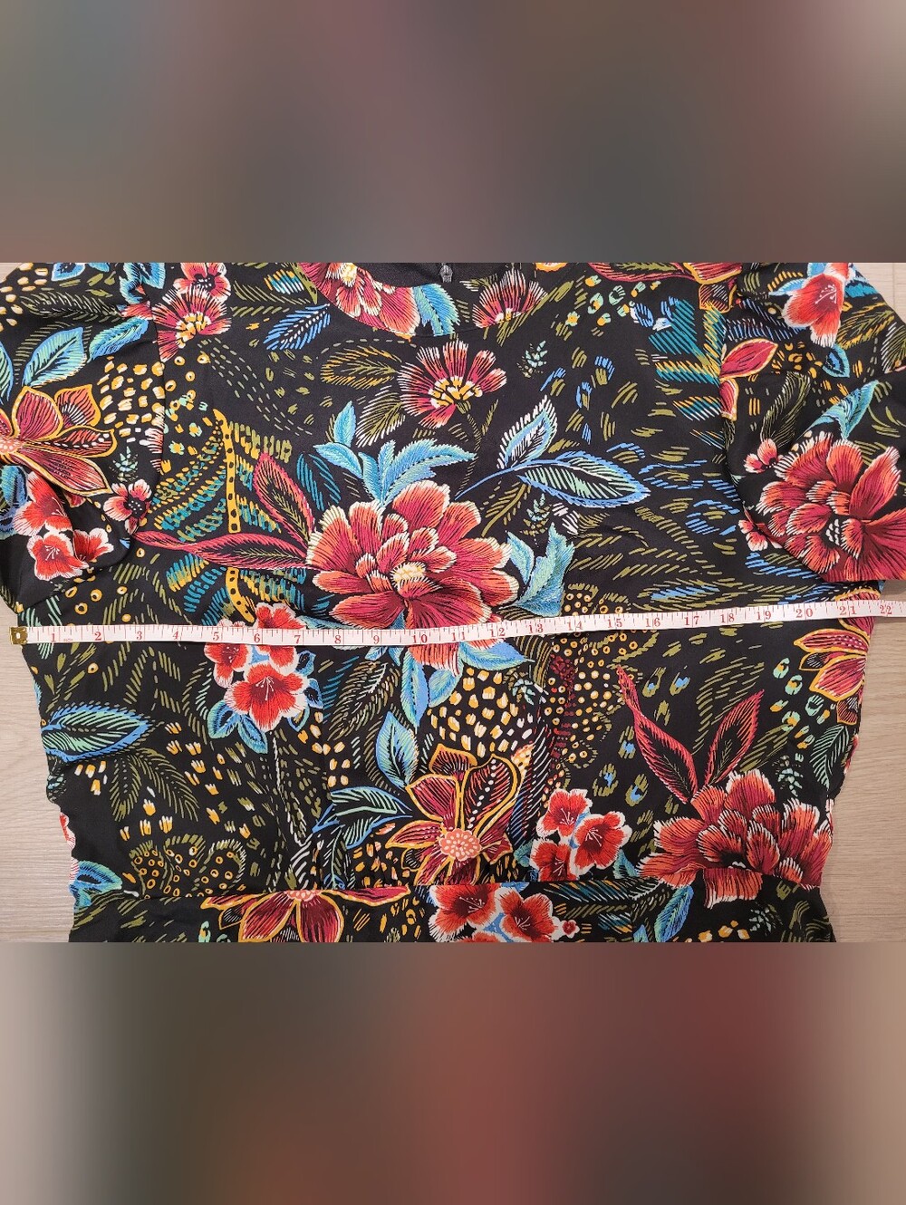 Julia Jordan Women 16 Floral Print Tie Neck Midi Dress NWT* - Picture 5 of 13